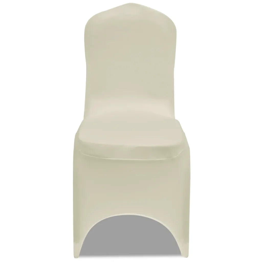 Coprisedie in Tessuto Elasticizzato Crema 18 pz CFW3075677