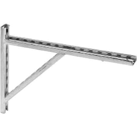 MENSOLA A SQUADRA SALDATA IN PROFILO 370x275 mm
