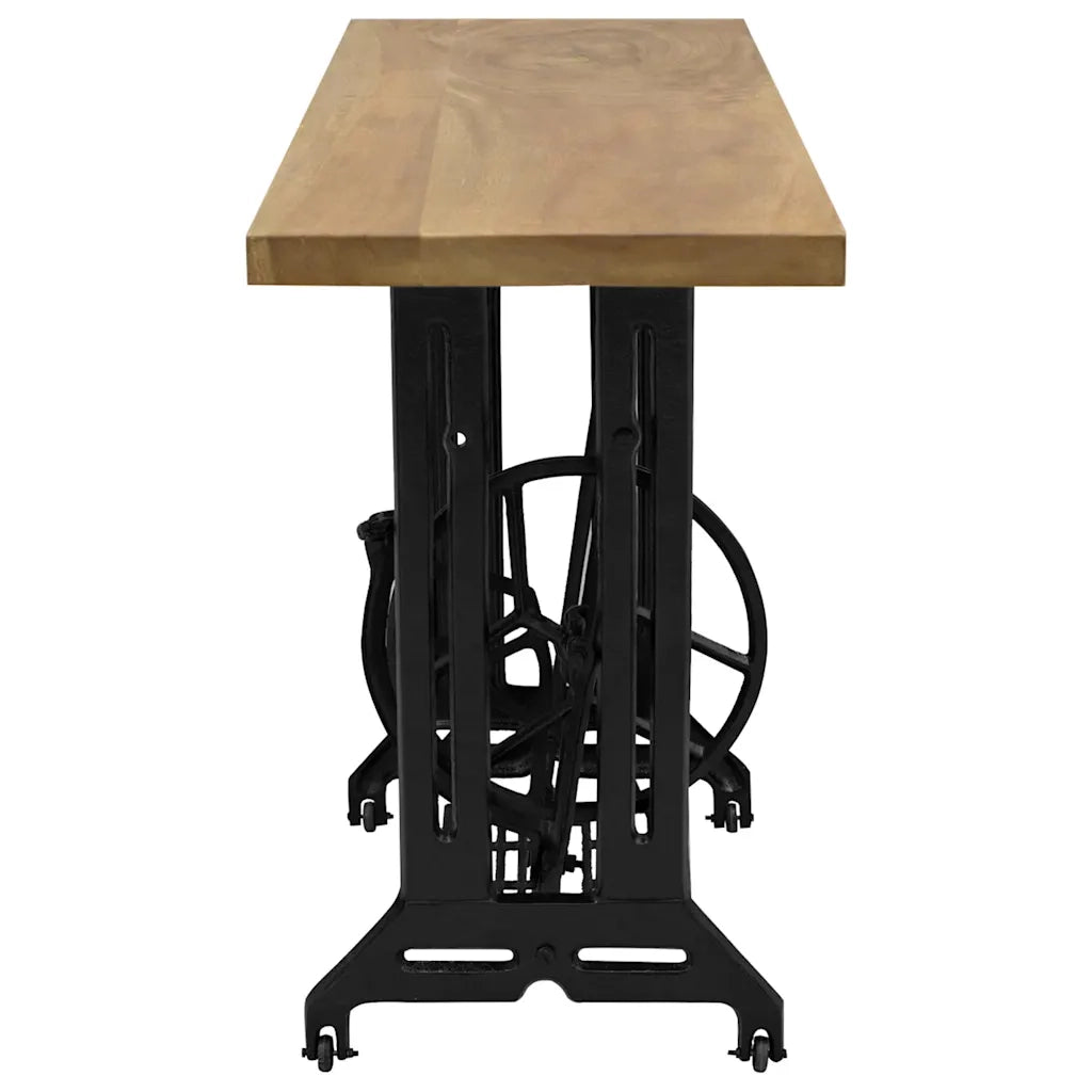 Tavolo Consolle | Tavolo d'Ingresso Stile Macchina da Cucire 110x40x75 cm