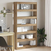 Armadio per Libri 6 livelli 100 x 30 x 198 cm Legno multistrato 3333931