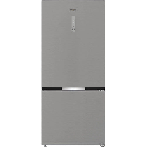 Whirlpool WHK2 6614 X6E Frigorifero combinato a libera installazione, Dual no frost, 83cm, Classe C, Pearl Inox, 34 dbA, h193 cm