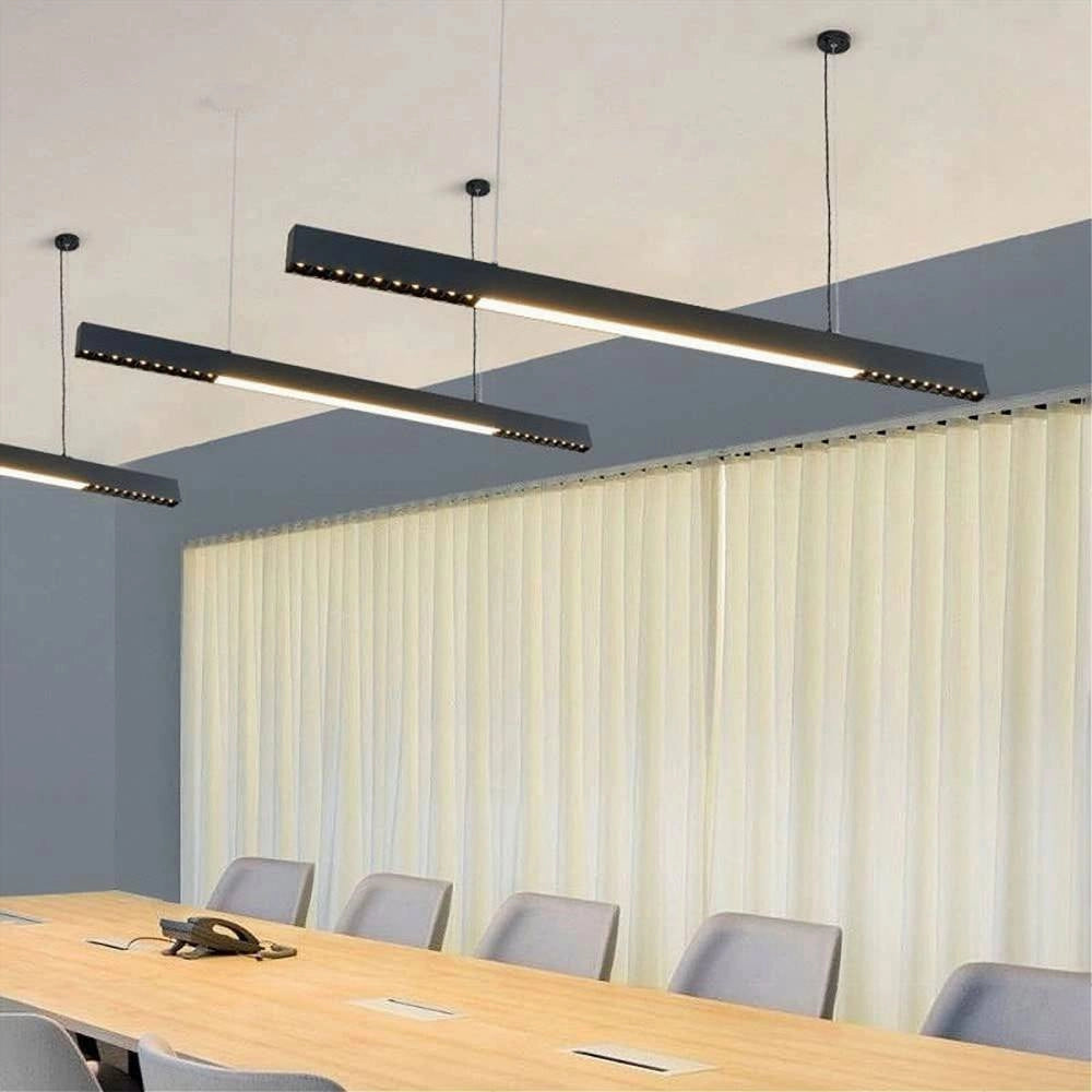 Trade Shop - Lampadario A Sospensione Lineare A Led 42 W Lampada Da Soffitto Minimal A70-n3c -