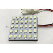 Pannello Plafoniera Lampada Led 12V Con 36 Smd 3528 Colore Rosso Per Luci Abitacolo Cassone Furgone Camper