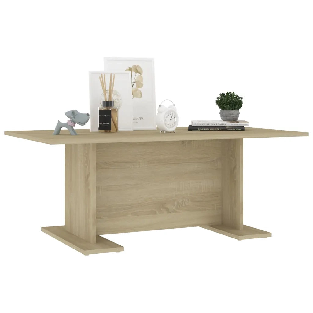 Tavolino da CaffÃ¨ Rovere Sonoma 103,5x60x40 cm in Truciolato cod mxl 10263