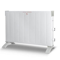 Termoconvettore Elettrica 2500W Portatile Bianco