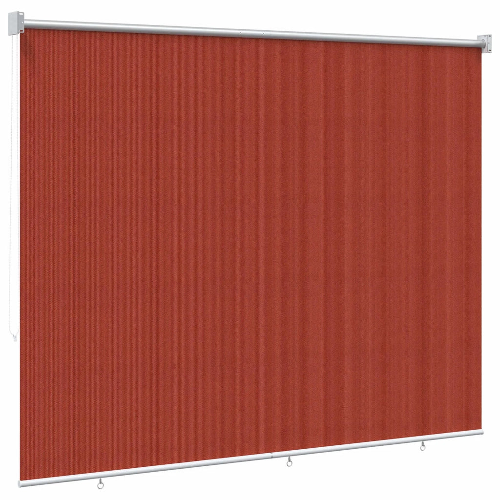 Tenda a Rullo Esterno Blocco UV 90% Terracotta 200 x 140 cm 42035993