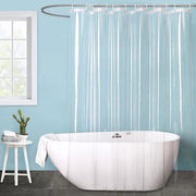 Douchegordino impermeabile 180x200 cm - Resistente alla muffa - Translucido in plastica - 12 anelli - Per vasca da bagno - Douchegordini