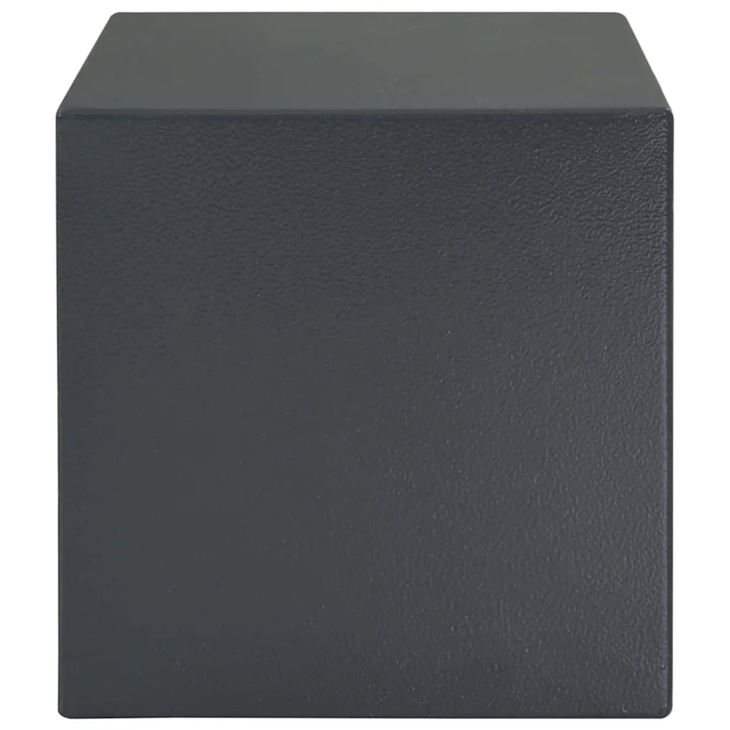 Cassaforte con blocco Grigio scuro 35 x 25 x 25 cm Acciaio CFW9714965