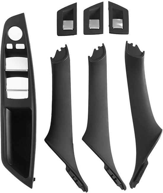 Set di guida per BMW 5 Serie F10 F11 520 523 525 528 530 535 Manubrio di sterzo Regolatore di sterzo Supporto al volante Manubrio del passeggero 2010-2016 Nero Destro