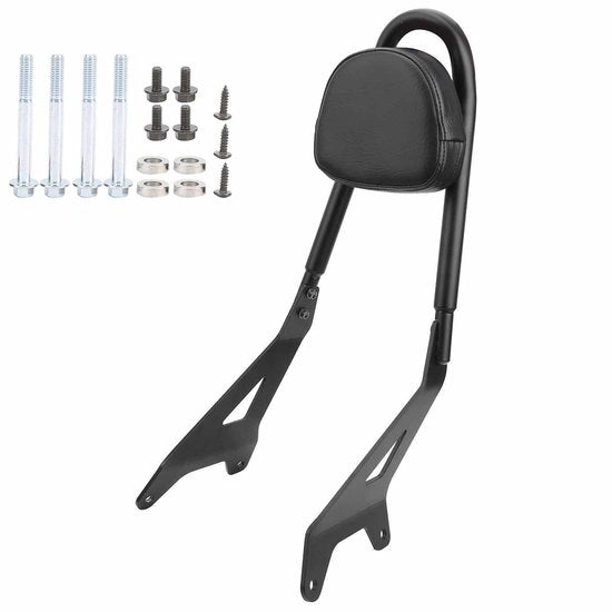 Sella di appoggio con cuscino di supporto - Porta bagagli per sella di appoggio - Sella di appoggio per bicicletta - Accessorio per motocicletta - Adatto per XV XVS 950 RSpec