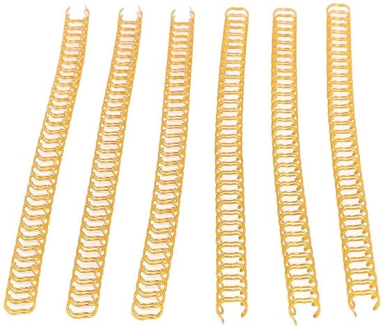Fasciature a spirale 100 pezzi - rapporto di 3:1 - doppio filo - colonna di avvolgimento a spirale - capacità di 20 vel - alta qualità e servizio - fasciatura a spirale con rigatura