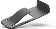 Stopper e Dampidore - Doppia Protezione contro la Chiusura Improvvisa delle Porte - Montaggio Facile a Pavimento (Nero)