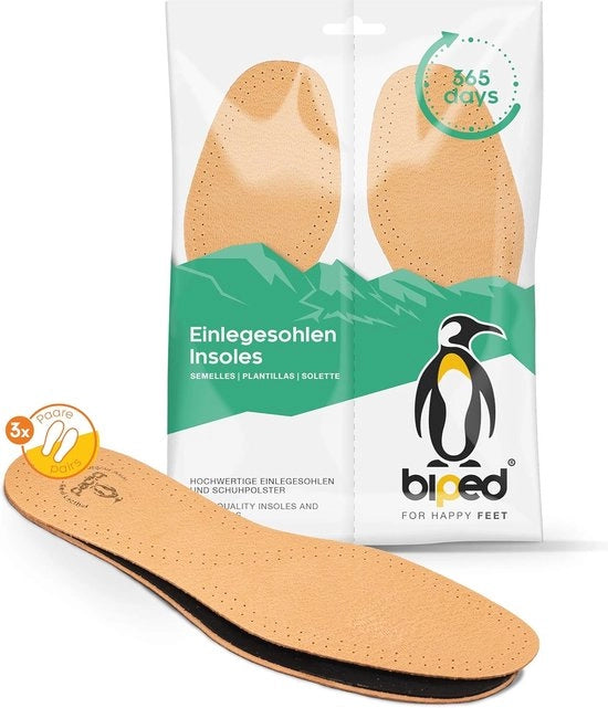 Inlegzoli in lana con carbone attivo - Zoli soffici e respiranti per donne e uomini - Antisudorazione - Set da 3 pair
