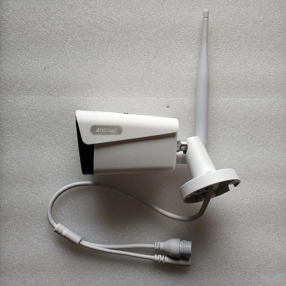Trade Shop - Telecamera Di Rete Ip Wireless Panoramica Da Esterno Compatibile Con Nvr Q-sx001 -