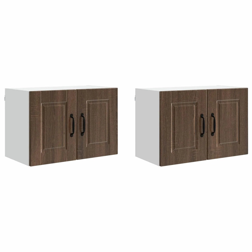 Pannello lavastoviglie 2 pcs Rovere Marrone 60 x 31 x 40 cm 885280