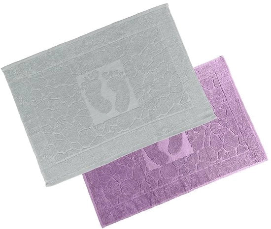 Set di asciugamani per bagno 2 pezzi, asciugamano per doccia in cotone, asciugamano per doccia lavabile e asciugamano per bagno, 600 g/m² e 100% cotone, assorbente e ad asciugatura rapida, 50 x 70 cm.