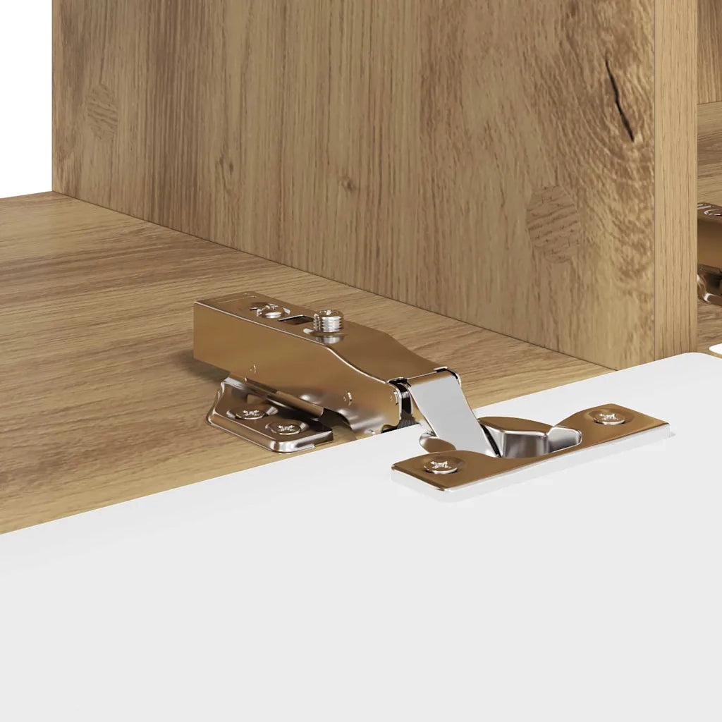 Mobile TV da parete Rovere Artigianale 98 x 31 x 29,5 cm 892247