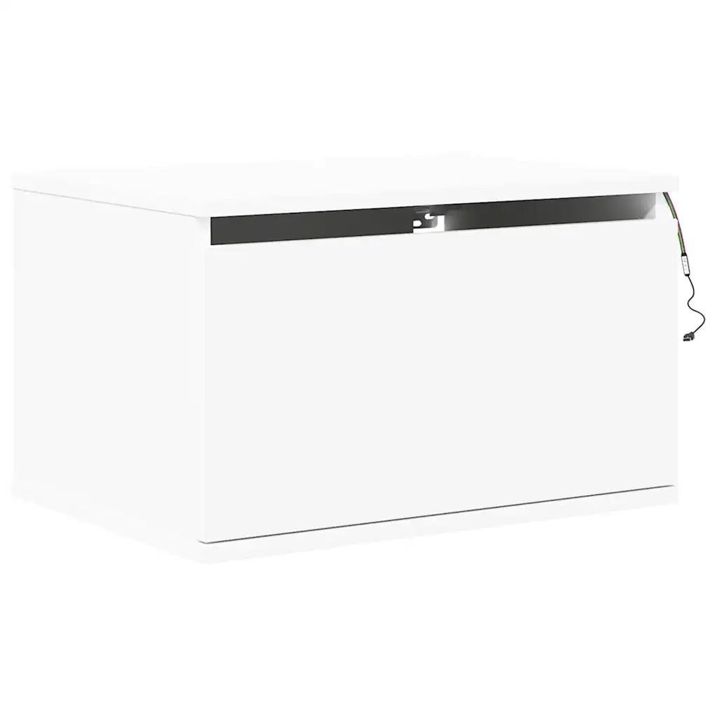 Comodino a Parete con Luci LED Biancocod mxl 84999