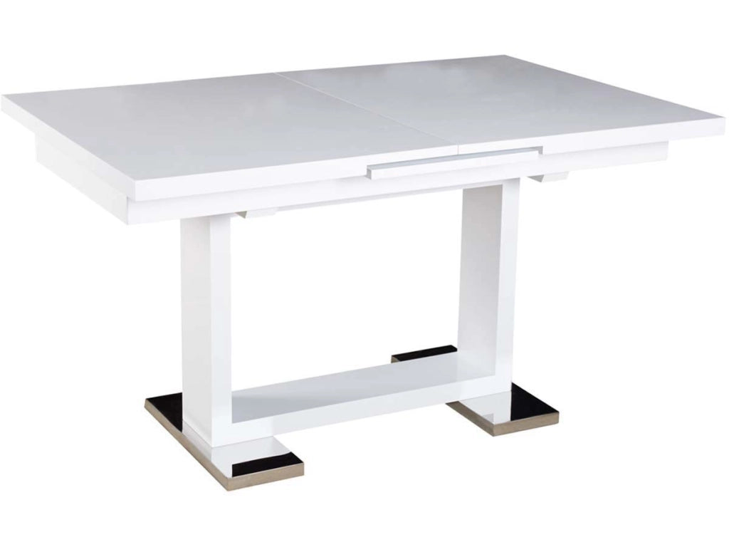 Tavolo da pranzo "Toda" - 140/180 x 90 x 77 cm - Bianco