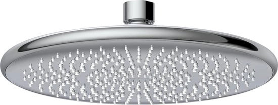 Douchekop idroregolatore, idroregolatore, douchekop universale con sistema di risparmio idrico duraturo, risparmia il 40% dell'acqua con comfort completo, diametro Ø 22,5 cm, in acciaio inossidabile