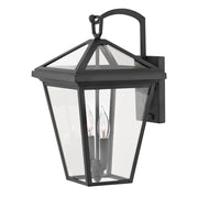 Applique esterna nera 2xE14 IP44 Alford Place Quintiesse