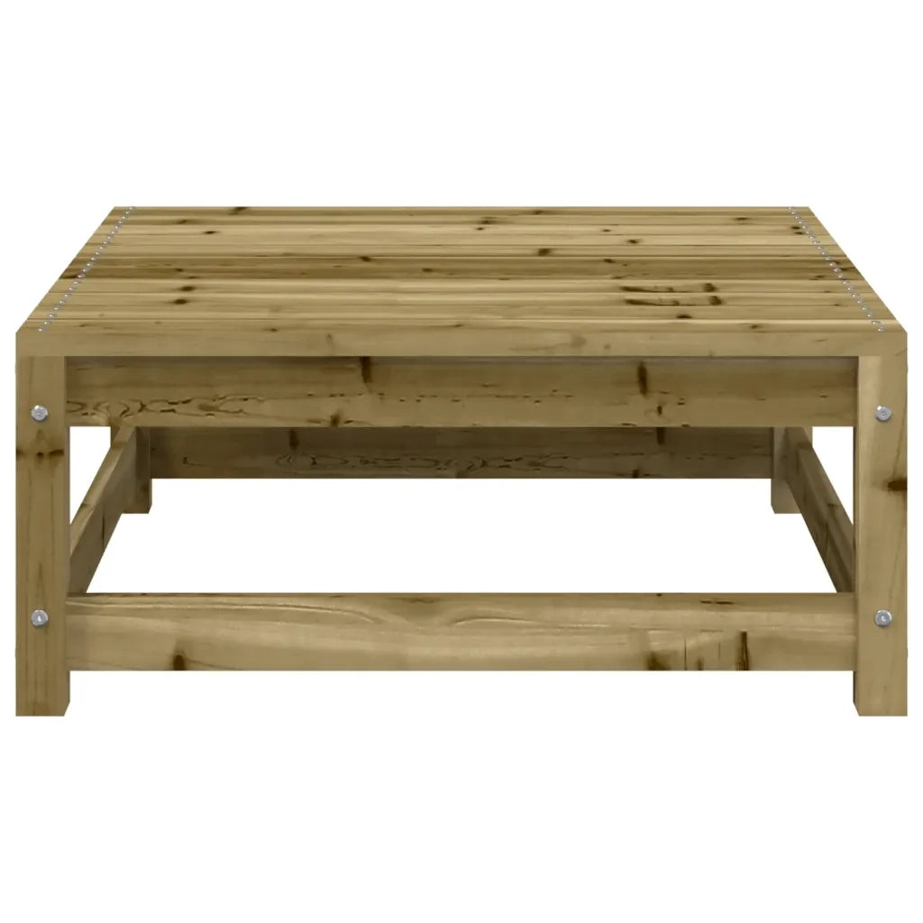 Divano Angolare da Giardino con Cuscini-Sofa da Giardino-Divanetto da esterno e Poggiapiedi 444141