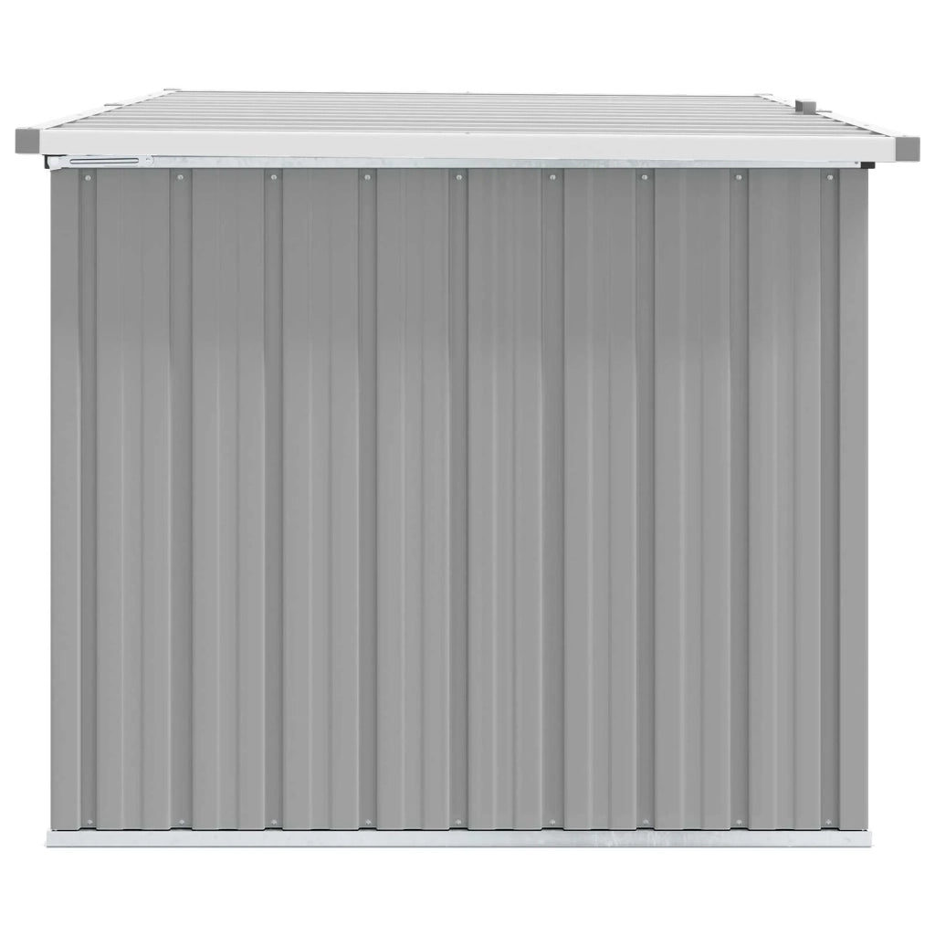 Baule da Giardino Grigio 149x99x93 cm 46266