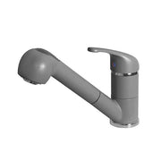 Rubinetto Miscelatore Cucina Elleci Venere Metaltek Grigio Titanium MMKVEN73