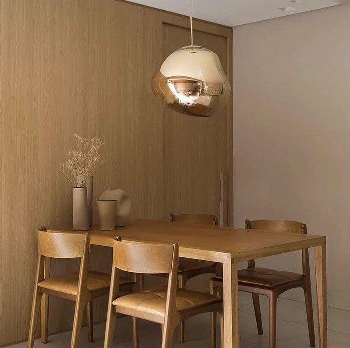 Lampada Da Soffitto Pensile Di Vetro Gold APP331-1CP