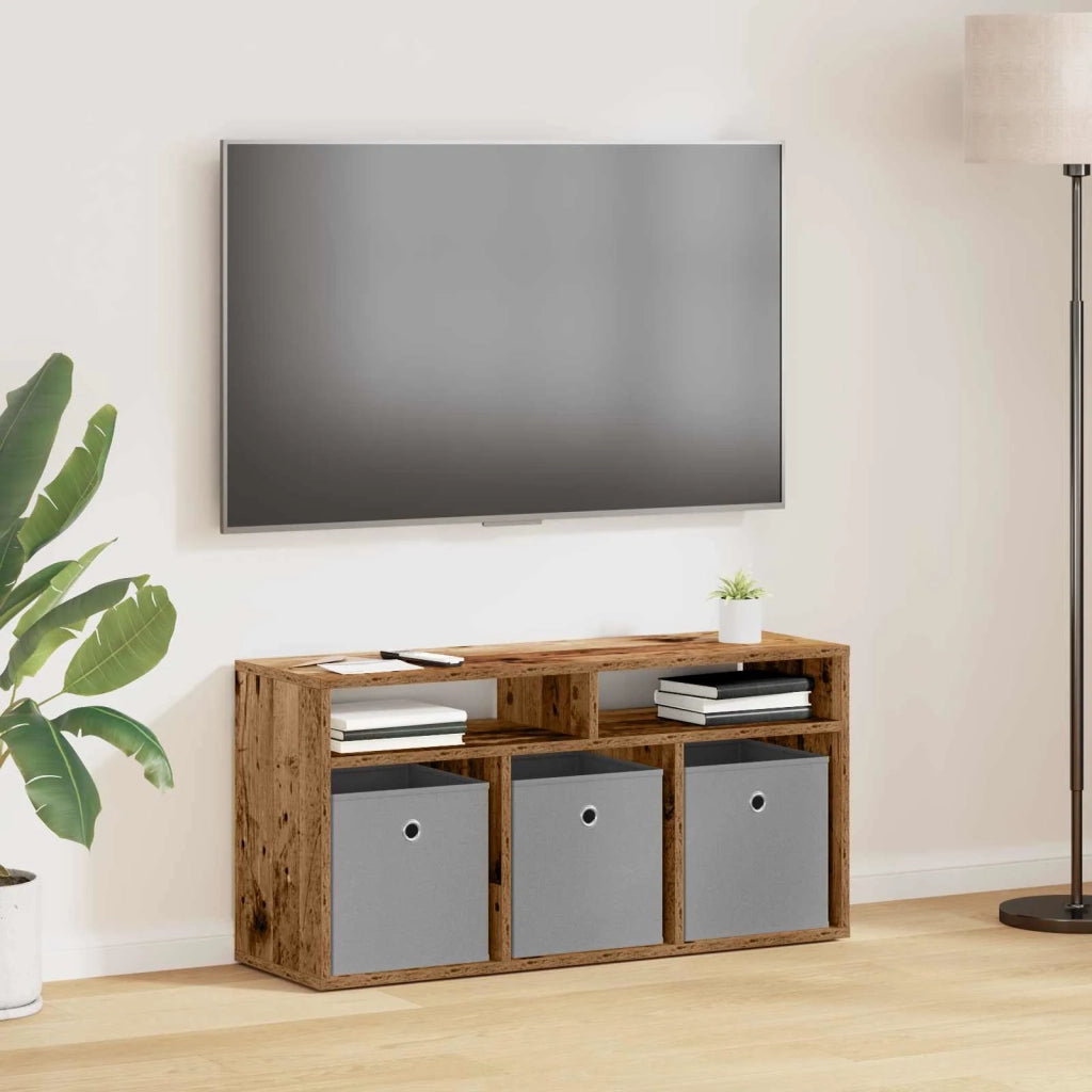 Lowboard con cassetto Legno vecchio 87 x 27,5 x 43 cm