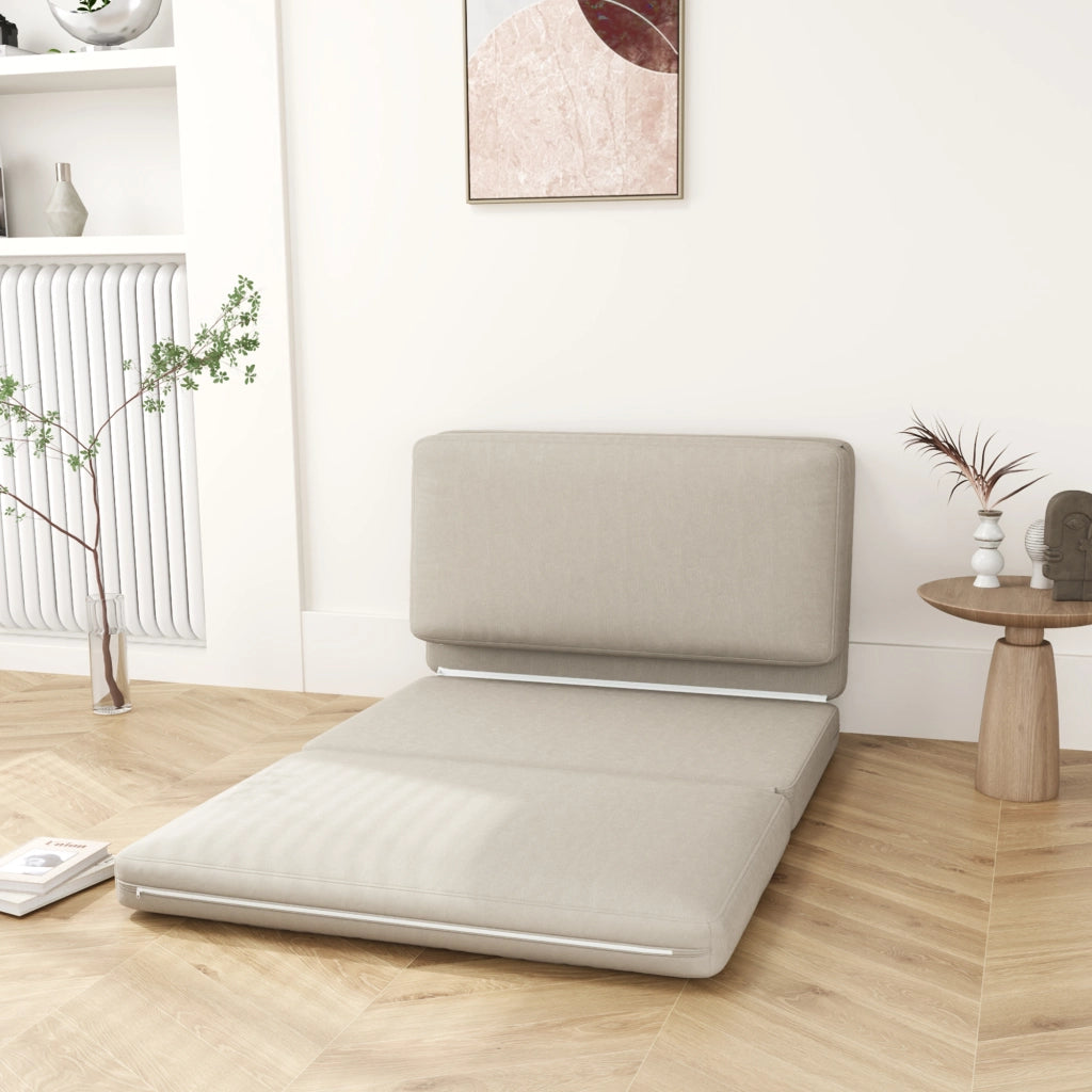 Poltrona Relax Faltbar 2 in 1 ¨C Zephmum ¨C Beige 120 cm