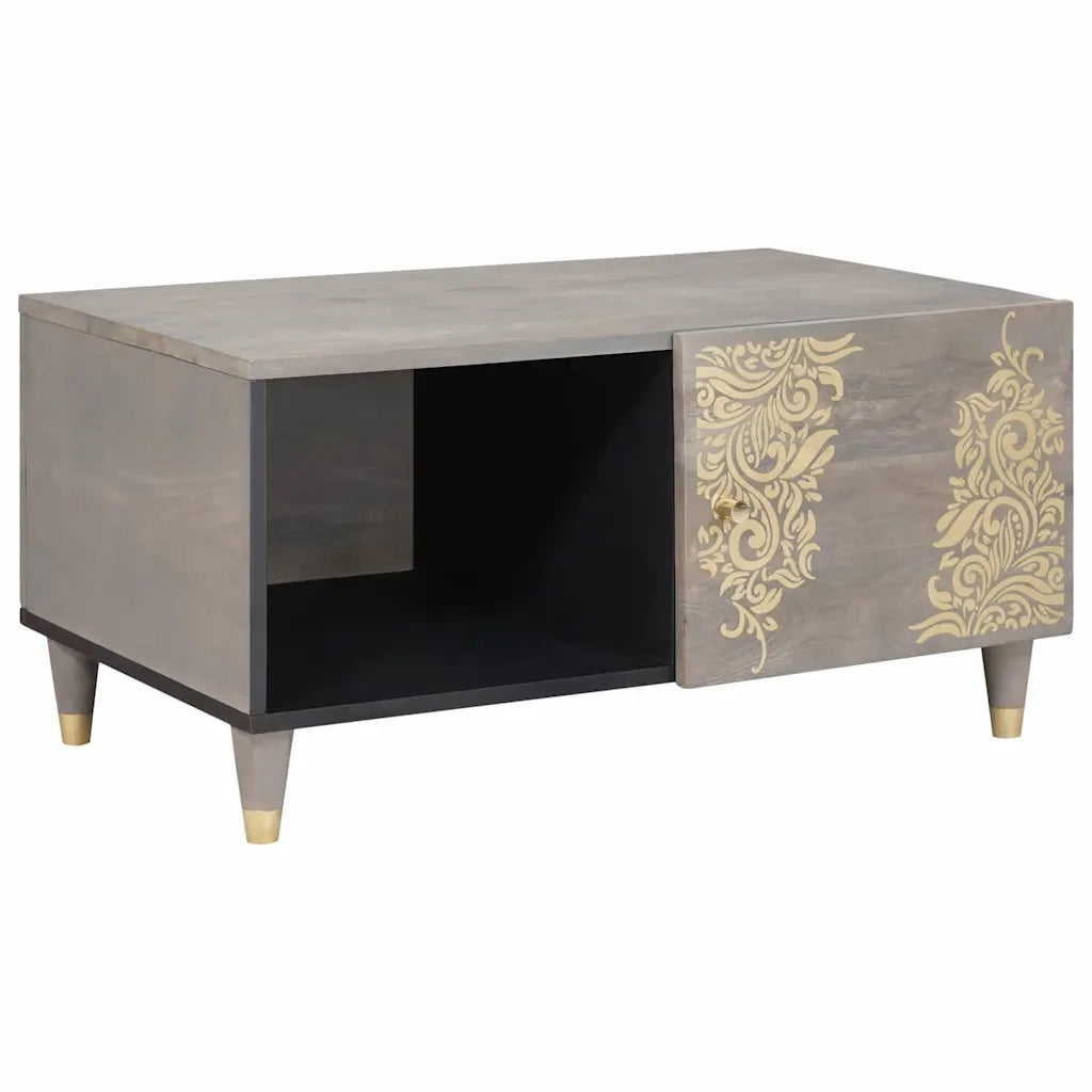 vidaXL Tavolino da salotto Grigio 80 x 50 x 40 cm