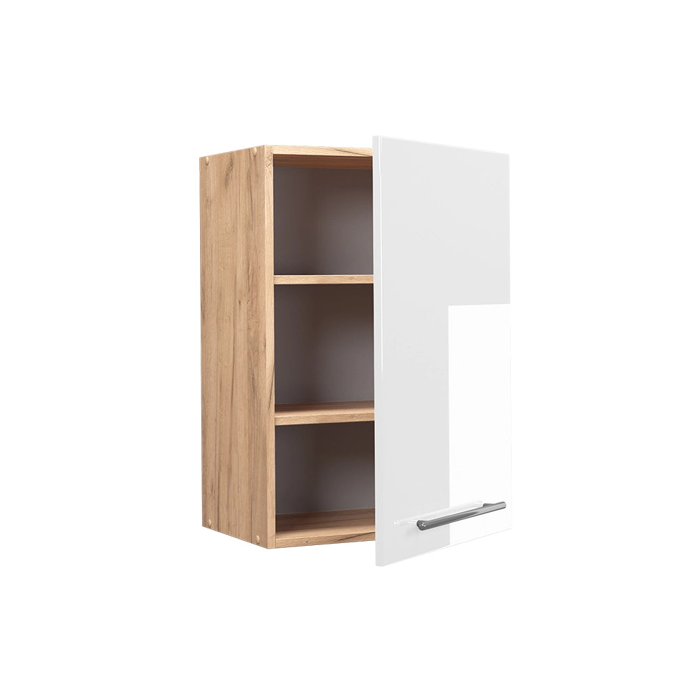 Vicco Pensile da cucina Bianco lucido 50 cm