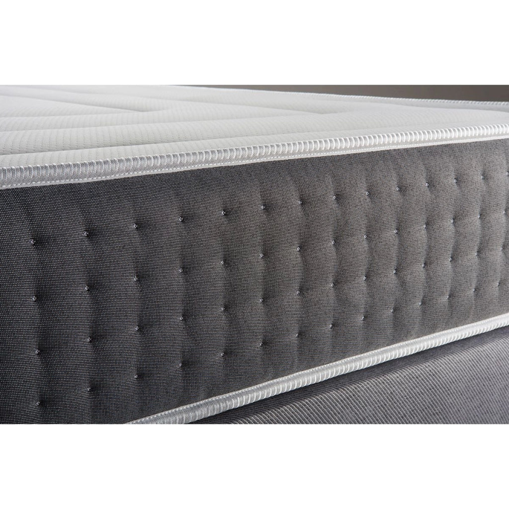 Materasso 90x200 cm Molle insacchettate e Memory foam - Vingt-Six