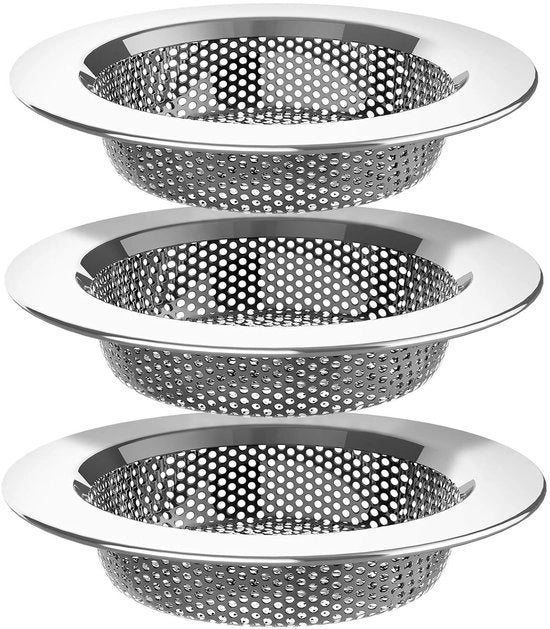 Set di 3 Siepi per Lavastoviglie in Acciaio Inox - 4,4 pollici/11,2 cm esterno - 3 pollici/7,6 cm interno