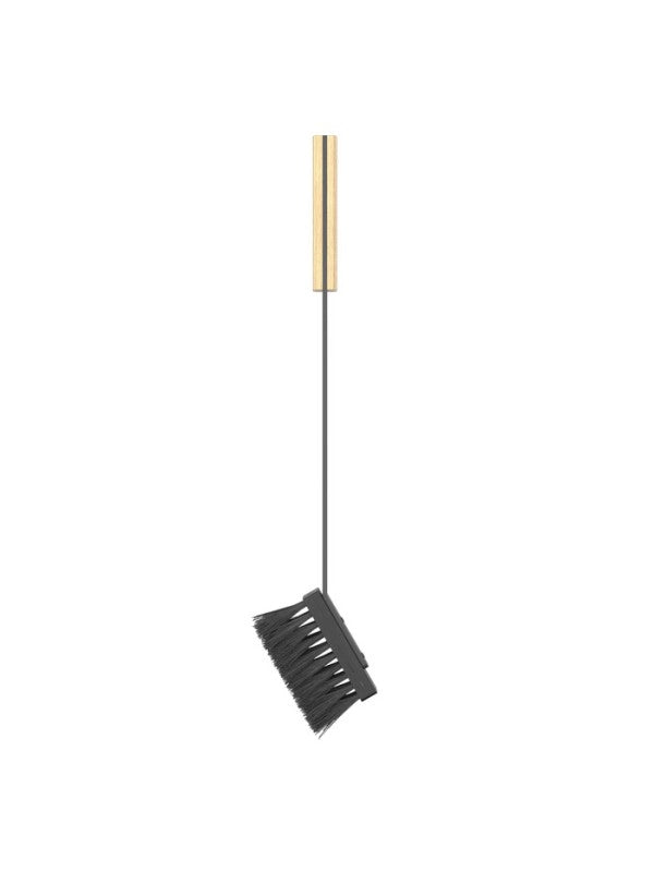 Set attrezzi per camino 3 pezzi in acciaio e legno - Set 4 L