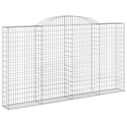 Cesto Gabbione ad Arco 300x30x160/180 cm Ferro Zincato