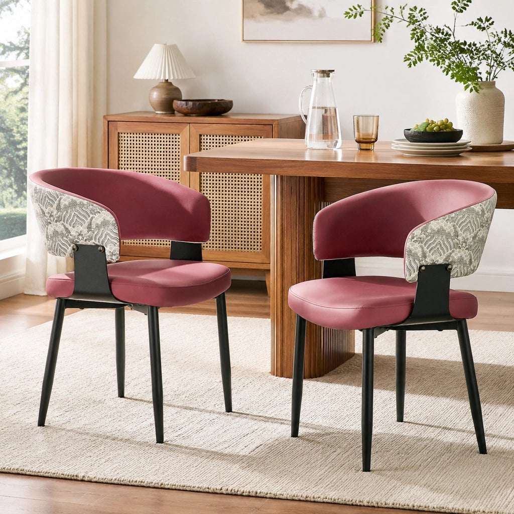 Sedia 96x59.5x40 cm con braccioli; schienale ergonomico in PU rosso