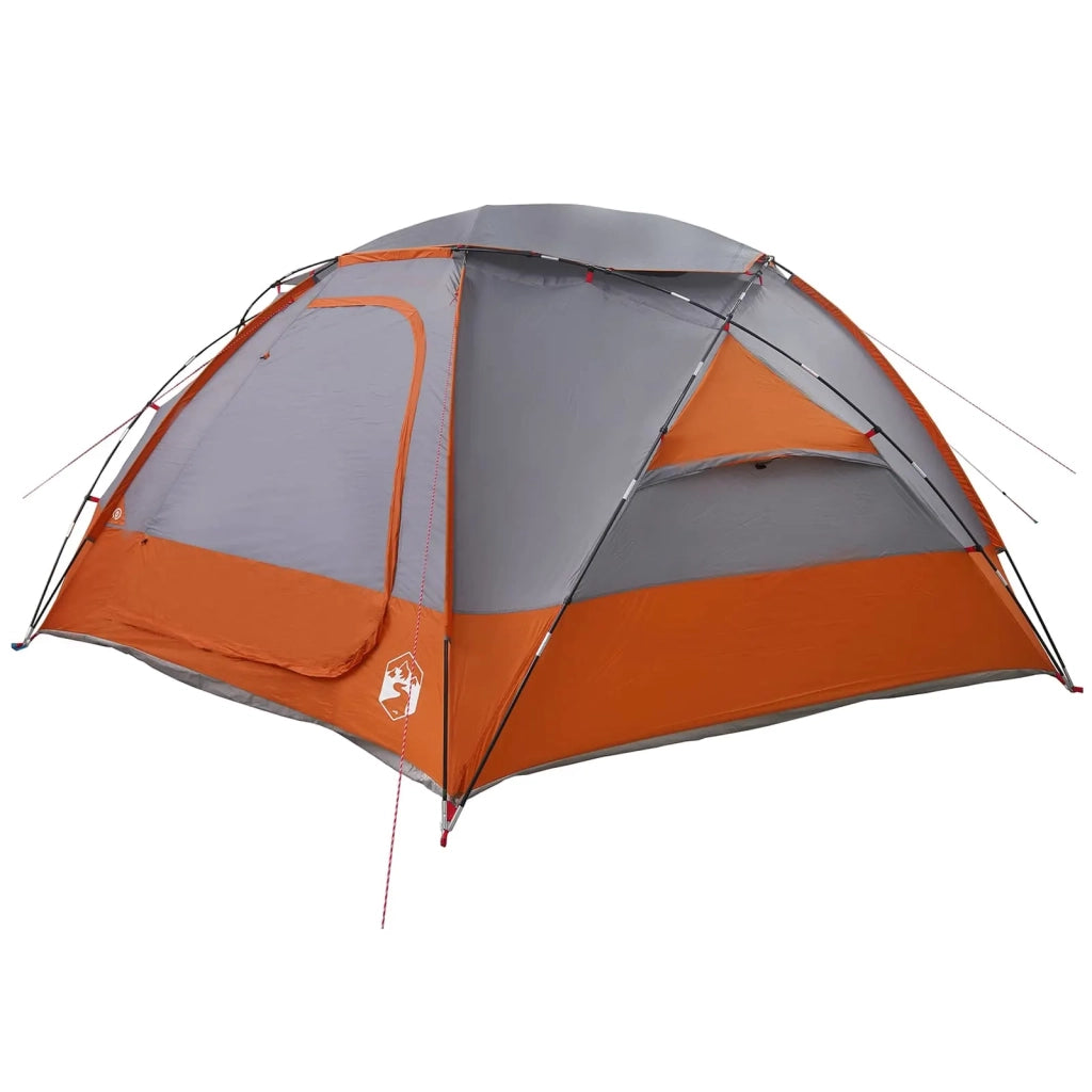 Tenda a cupola con tetto rimovibile Grigio e arancione