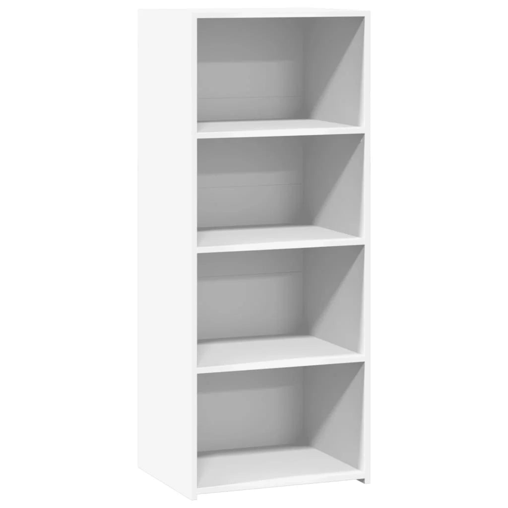Credenza buffet cassettiera mobile contenitore organizer cucina soggiorno soggiorno alto 50 x 41 x 124 cm derivati ​​del legno bianco 02_0032458