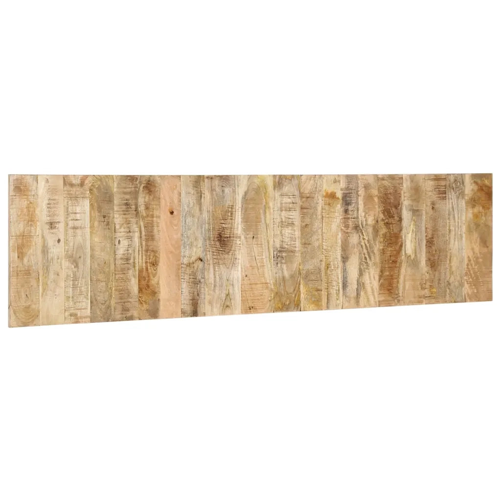 Testiera | Testata 200 cm in Legno Massello di Mango Grezzo