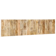 Testiera | Testata 200 cm in Legno Massello di Mango Grezzo