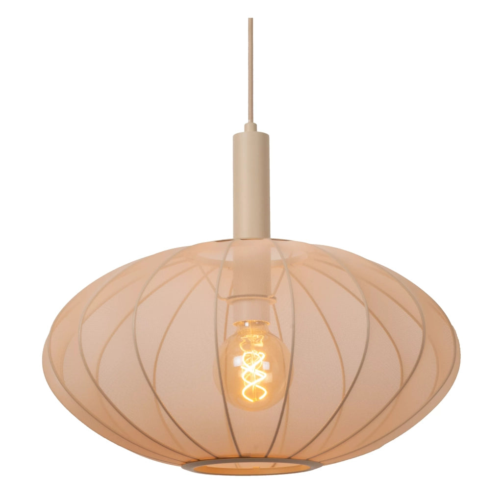 Lampada a sospensione Corina crema Lucide Ø50 E27 40W