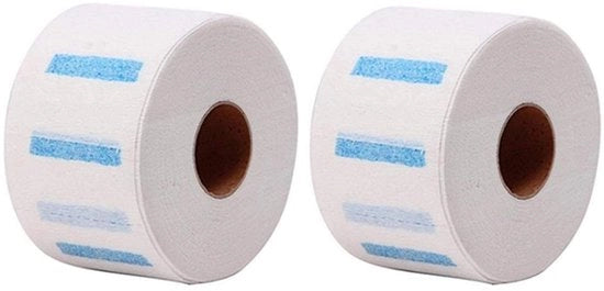 Strisce di protezione da taglio a doppia adesione - 2 rotoli - tessuto soffice - 170 strisce - 6,7 x 30 cm