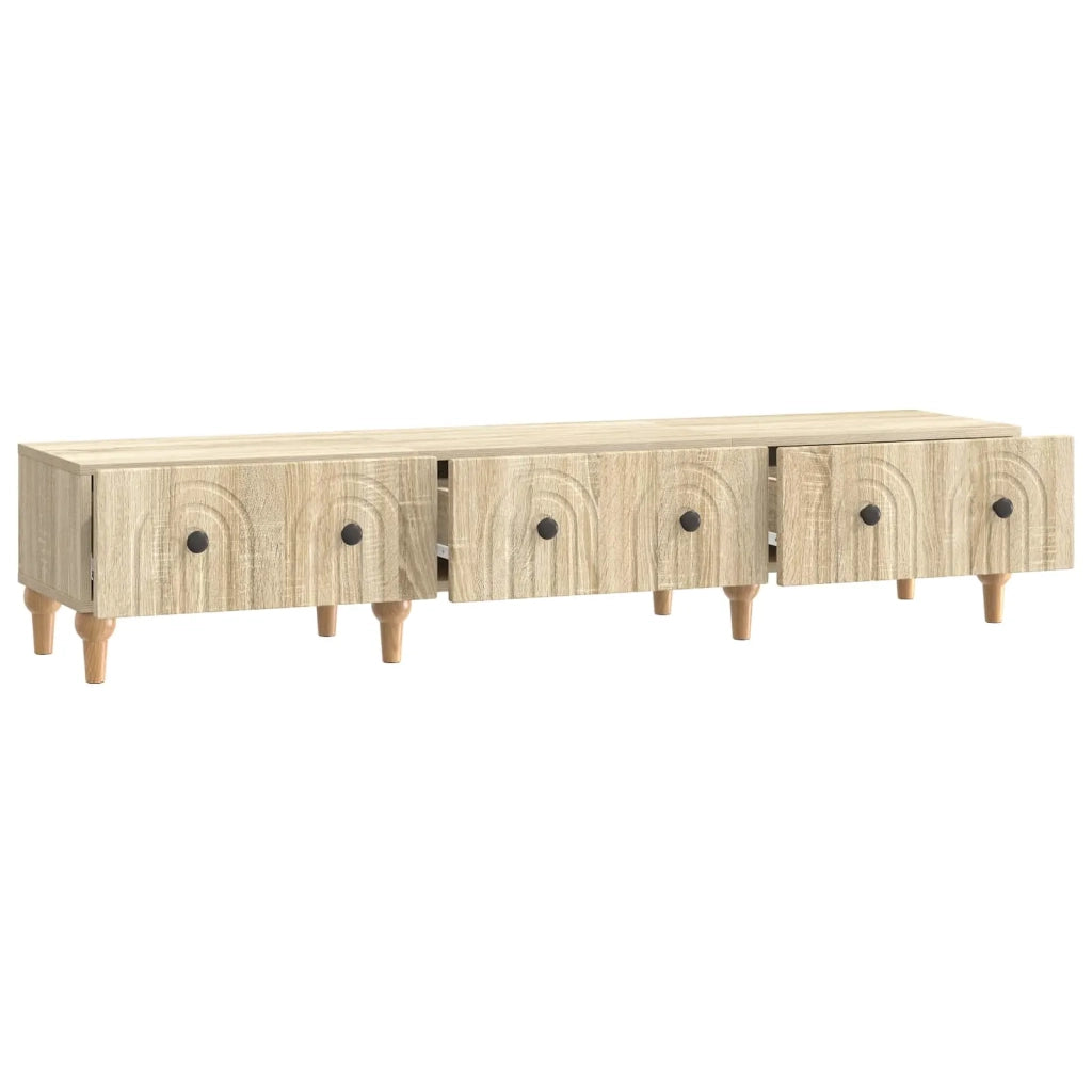 Mobile TV Rovere Sonoma 147 x 34,5 x 30 cm Legno ingegnerizzato 894247