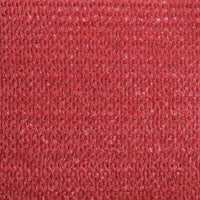 Vela Parasole 160 g/m² Rossa 3,5x5 m in HDPE 311627