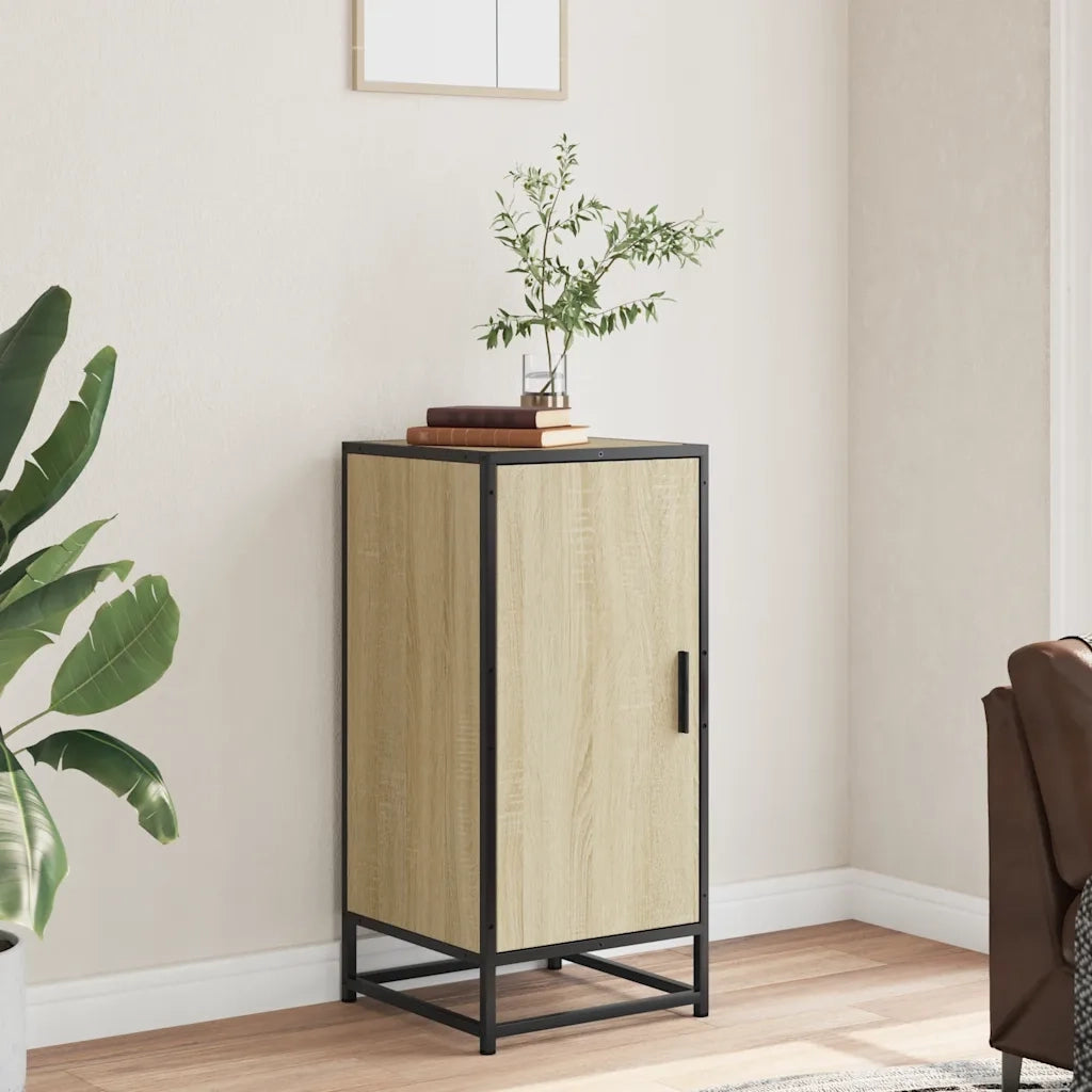 Credenza | Madia | Buffet da pranzo | Armadio da pranzo Rovere Sonoma 35,5x35x76 cm in Truciolato