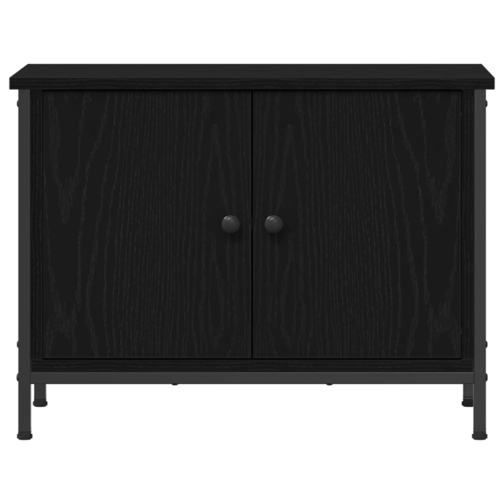 Supporto TV in rovere nero di Rovere nero Legno ingegnerizzato