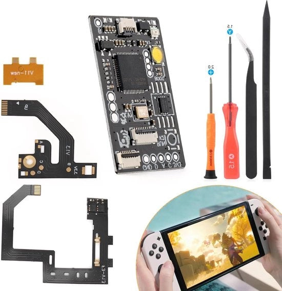 Cavo CPU per console RP2040 Switch OLED - sostituzione chip core - strumenti di riparazione.
