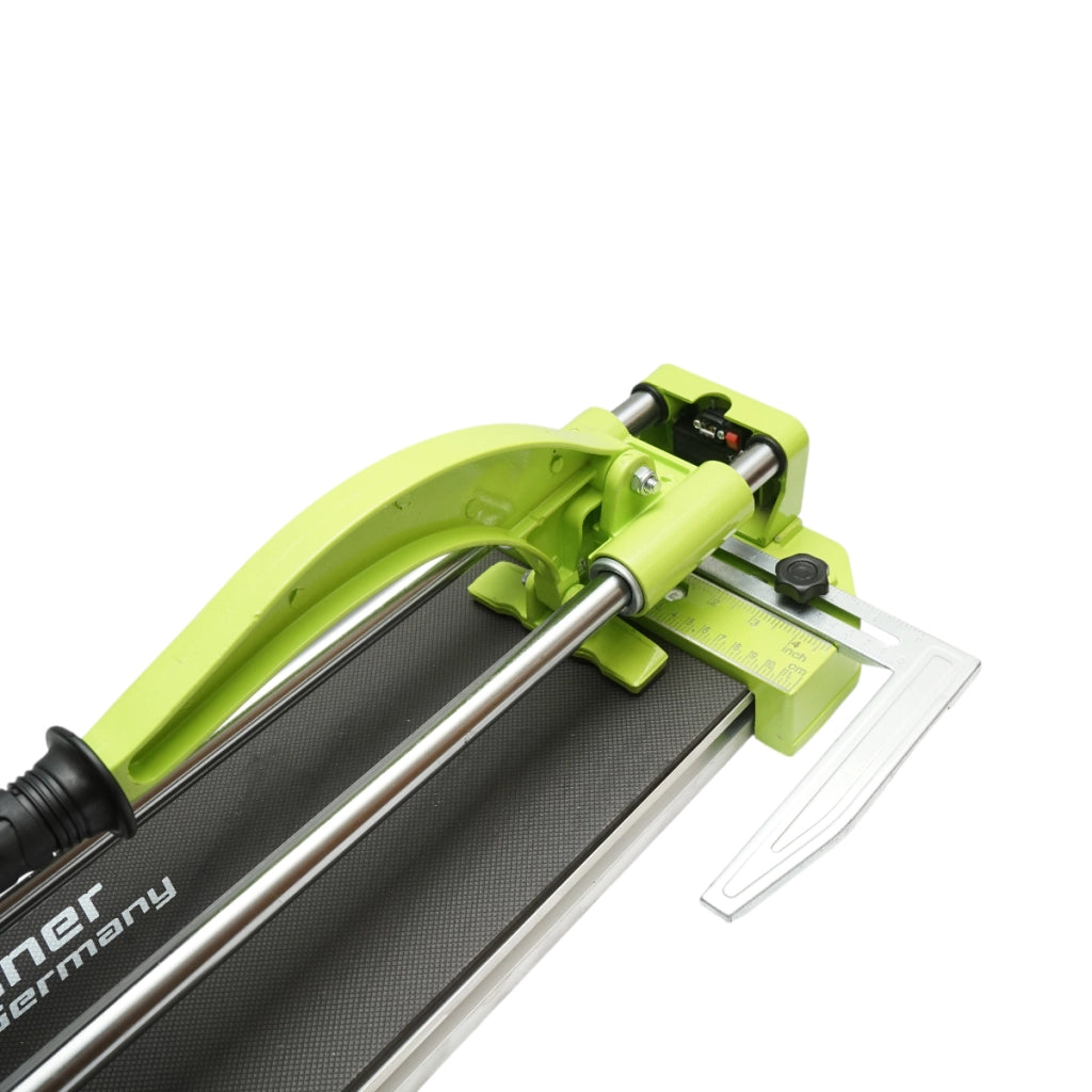 Macchina professionale per il taglio di piastrelle e pietre, larghezza 600 mm, spessore di taglio 6-30 mm, doppia guida con puntatore laser. Breckner Germany